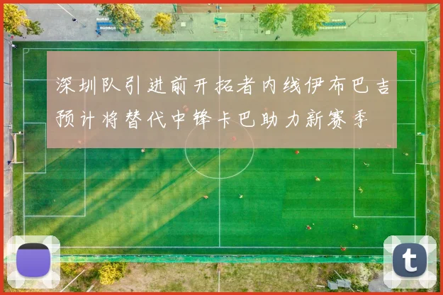 深圳队引进前开拓者内线伊布巴吉预计将替代中锋卡巴助力新赛季